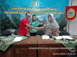 KEGIATAN PENETAPAN LPJ APBKAL KARANGMOJO 2025 PADA JUM'AT 30 JANUARI 2026